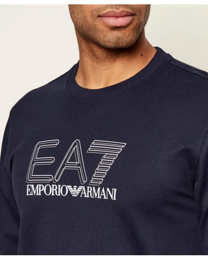 Felpa EA7 7M001312 ARMANI BLUE