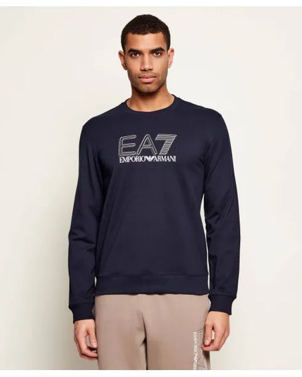 Felpa EA7 7M001312 ARMANI BLUE