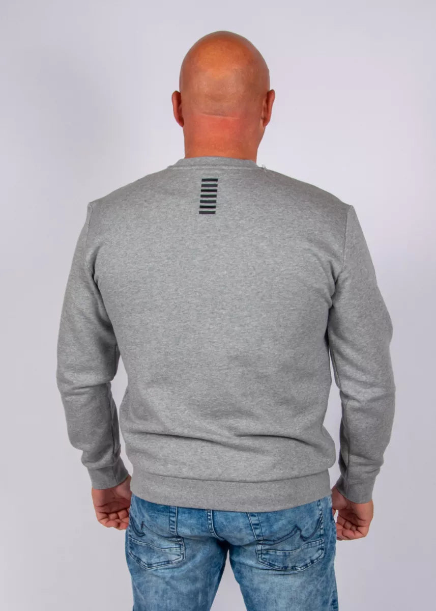 Felpa EA7 8NPM34 3905 med.greymel