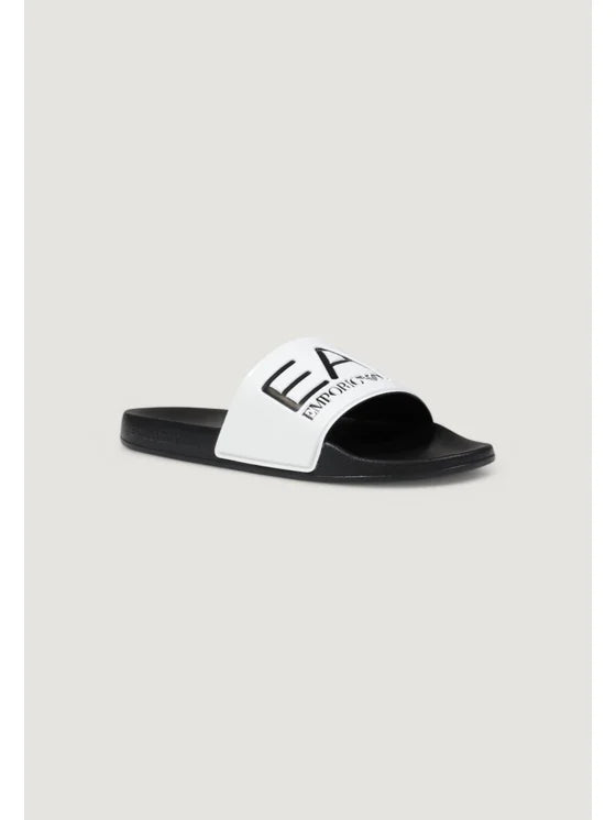Ciabatte EA7 7X000108 MZ096 whiteblackblack