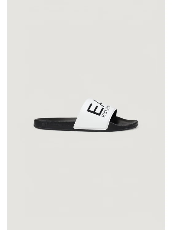 Ciabatte EA7 7X000108 MZ096 whiteblackblack