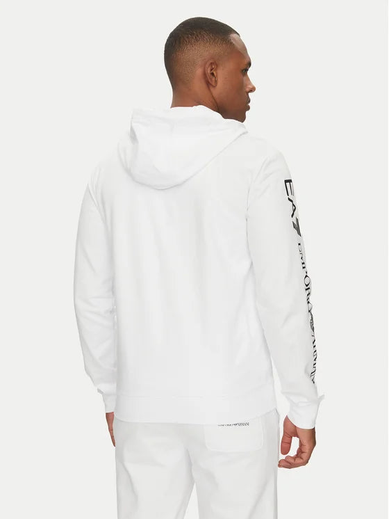 Felpa EA7 7M000568 M0003 whiteblack