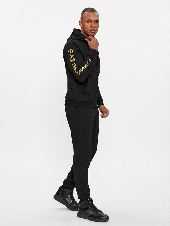 Felpa EA7 7M000568 BLACK / GOLD