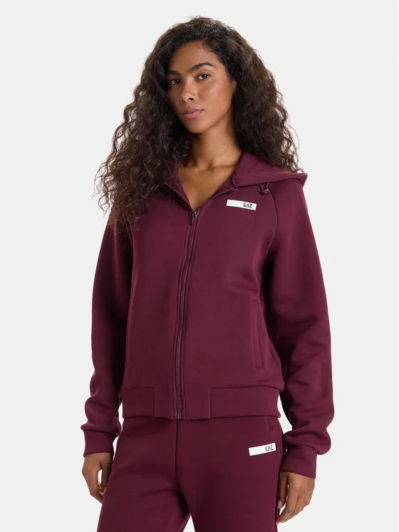 Felpa EA7 7W000675 M5064 bordeaux