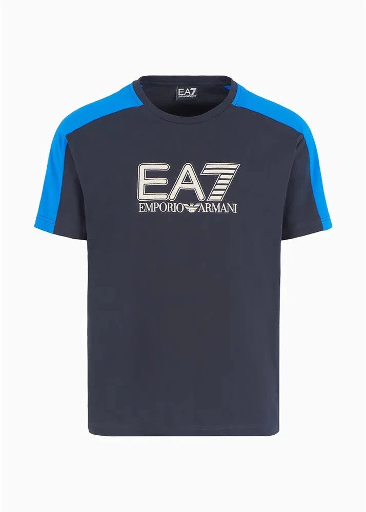 emporio-armani-ea7-t-shirt-uomo-cotone-regular-fit-casual-traspirante-blu-6DPT03-1562-PJOHZ