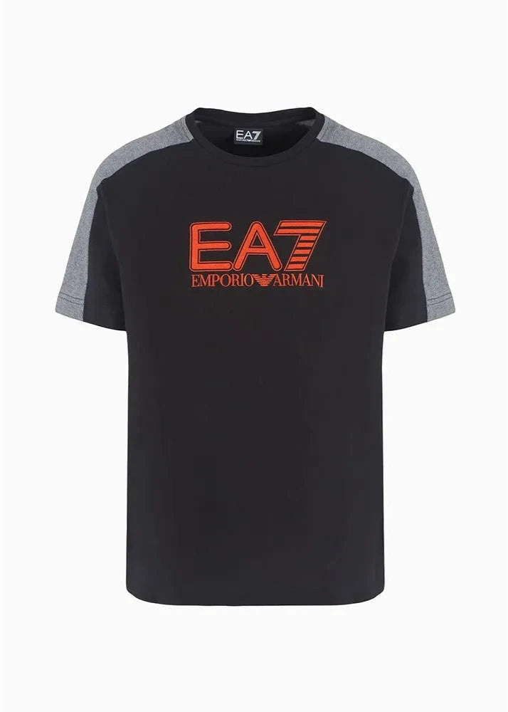 emporio-armani-ea7-t-shirt-uomo-cotone-regular-fit-casual-traspirante-nero-6DPT03-1200-PJOHZ