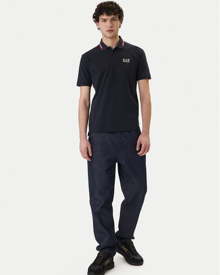 Polo Ea7 7M001604 Armani Blue