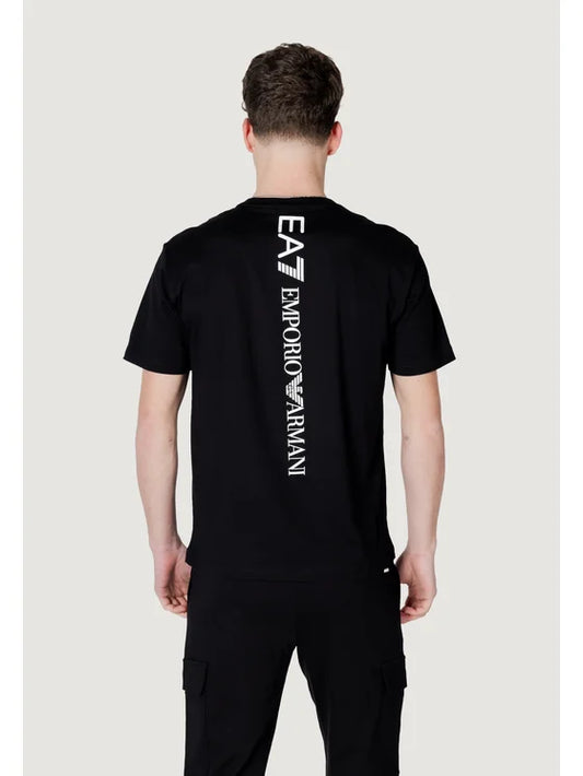 Tshirt EA7 7M000567 MC001 blackwhite