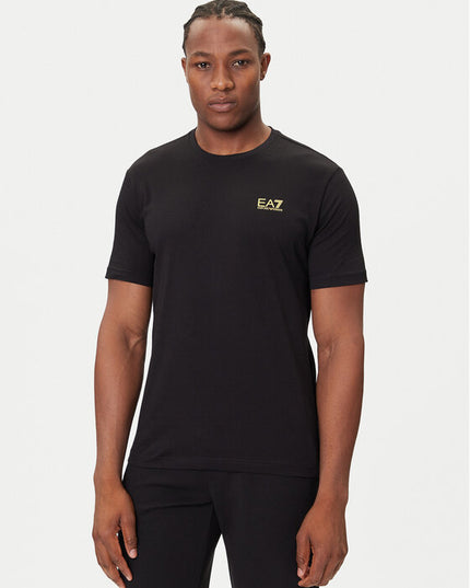T-Shirt Ea7 7M000567 Black / Gold
