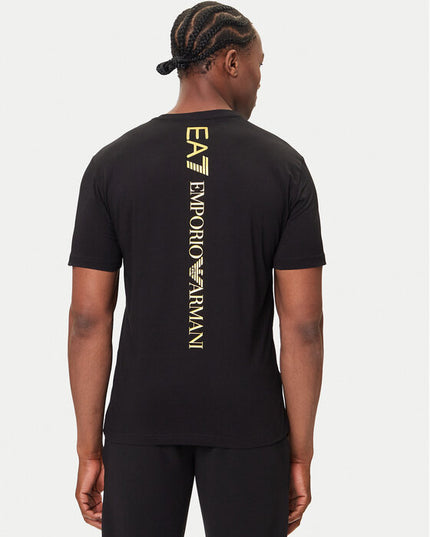 T-Shirt Ea7 7M000567 Black / Gold