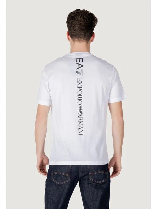 Tshirt EA7 7M000567 M0003 whiteblack