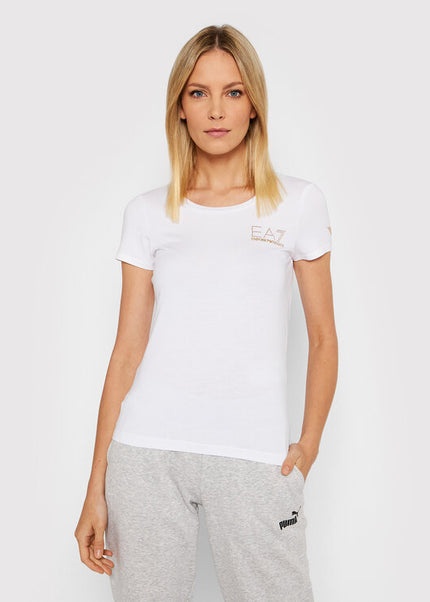 T-Shirt Ea7 8Ntt65 White
