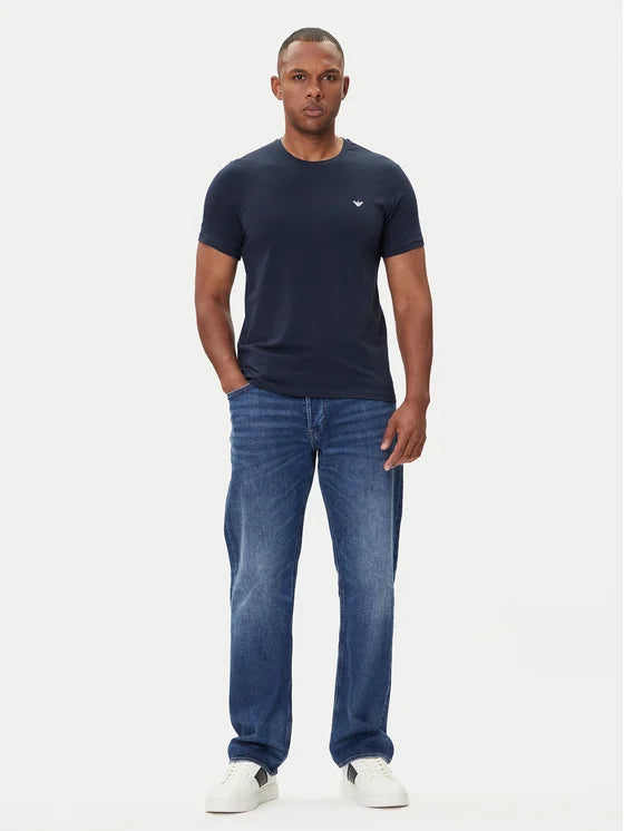 2 Tshirt EA7 EM000391 MB088 armanibluewhite