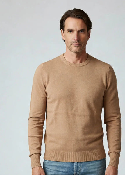 Maglione Ovidio Borin MGLN002 tabacco