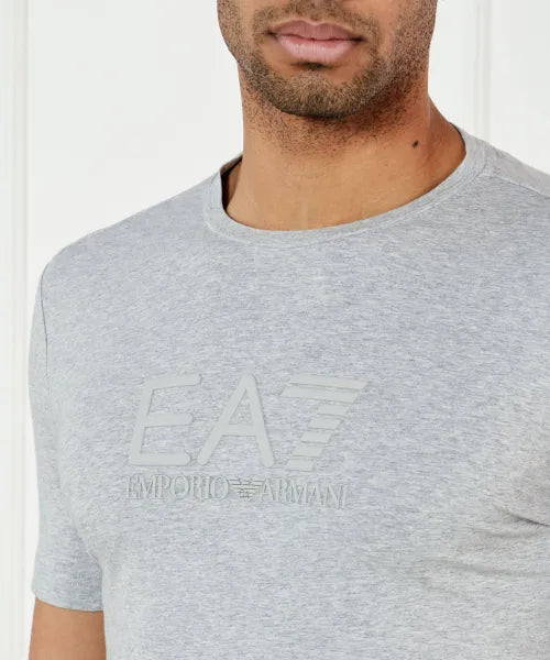 Tshirt EA7 7M000225 O8002 lightgreymelange