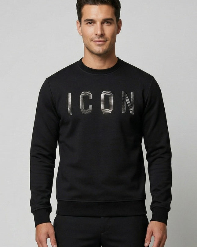Felpa ICON IUF026 nero