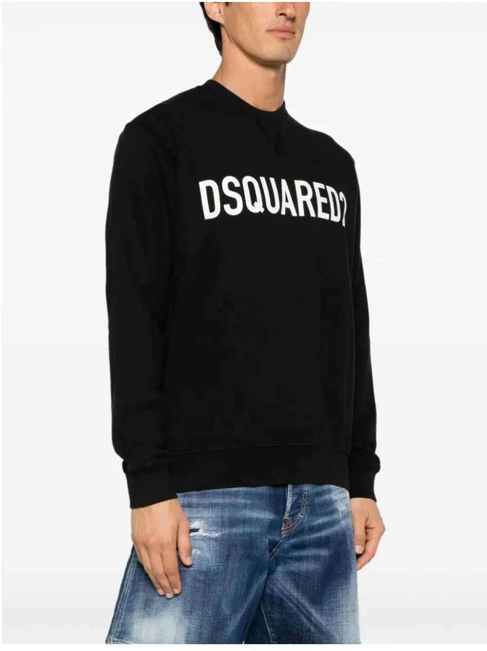 dsquared2-icon-felpa-S74GU0663-900-nera-regular-fit