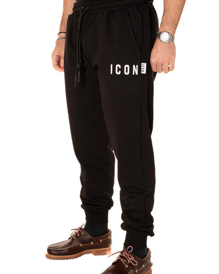Pantalone ICON IUP003 nero e bianco