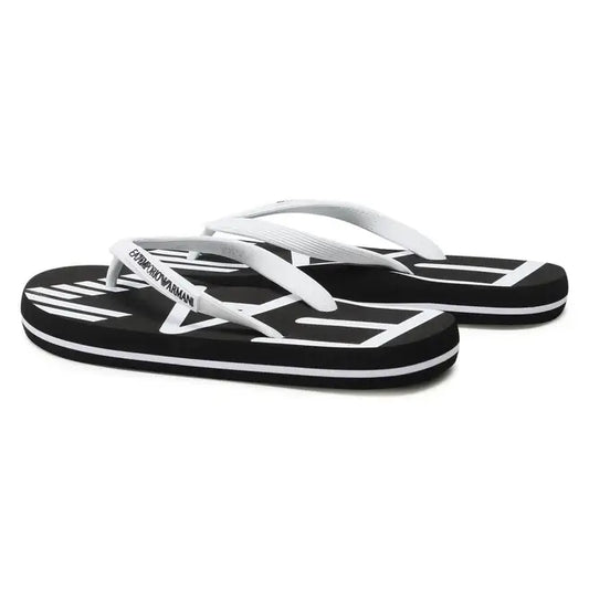Ciabatte EA7 XCQ004 D611 whiteblack