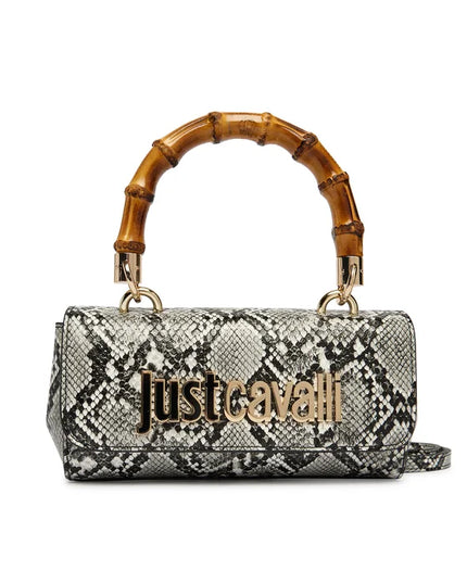 Borsa Just Cavalli Donna 80RA4BD1 bianco e nero