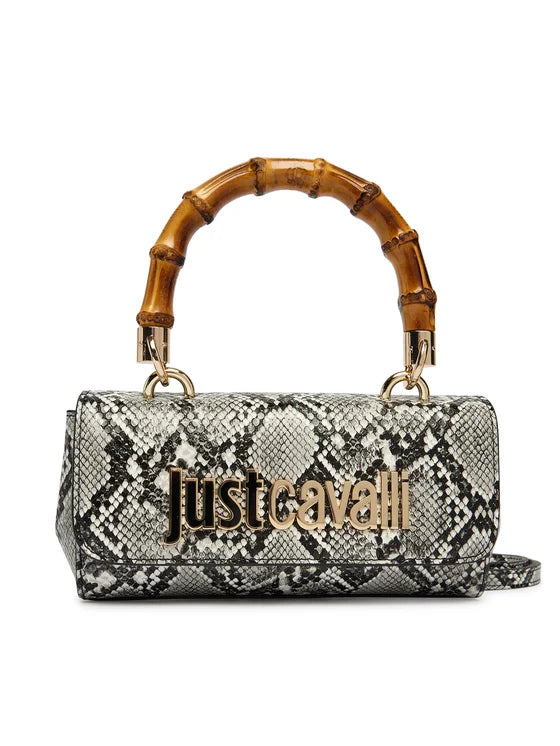 Borsa Just Cavalli Donna 80RA4BD1 bianco e nero