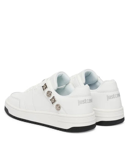 Sneakers Just Cavalli Donna 80RA3SM4 bianco