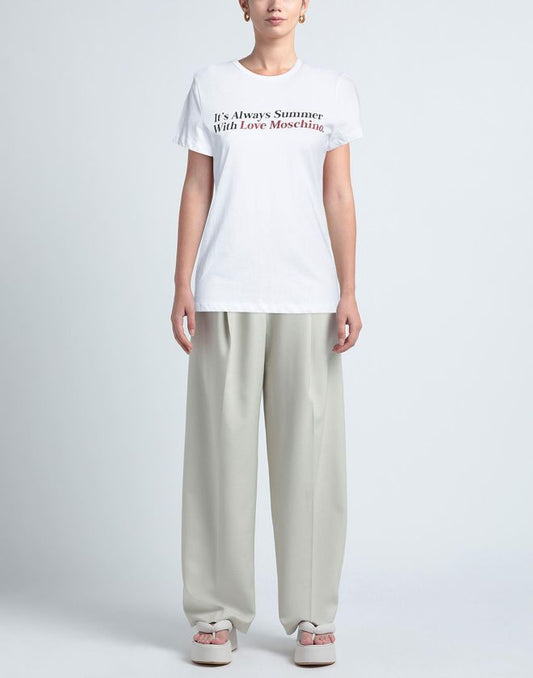 Moschino tshirt W4F732NM3876 A00 White
