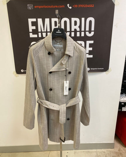 Trench Heskimo HE1440035 Beige gessato