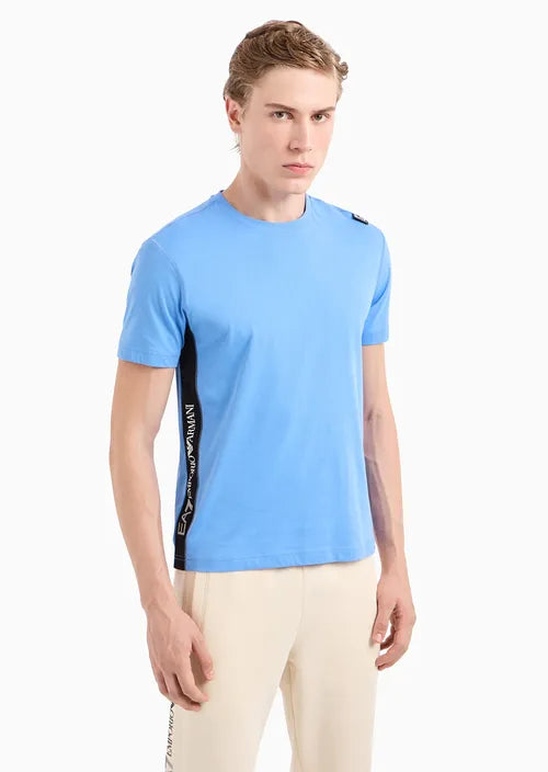 emporio-armani-ea7-t-shirt-uomo-cotone-regular-fit-casual-traspirante-azzurro-6DPT04-1526-PJVPZ