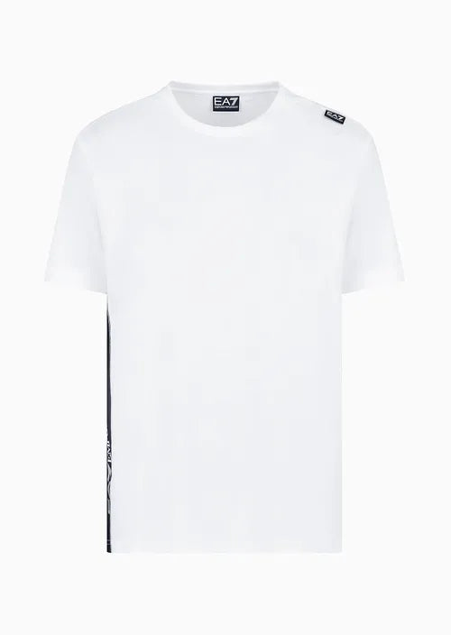 emporio-armani-ea7-t-shirt-uomo-cotone-regular-fit-casual-traspirante-bianco-6DPT04-1100-PJVPZ