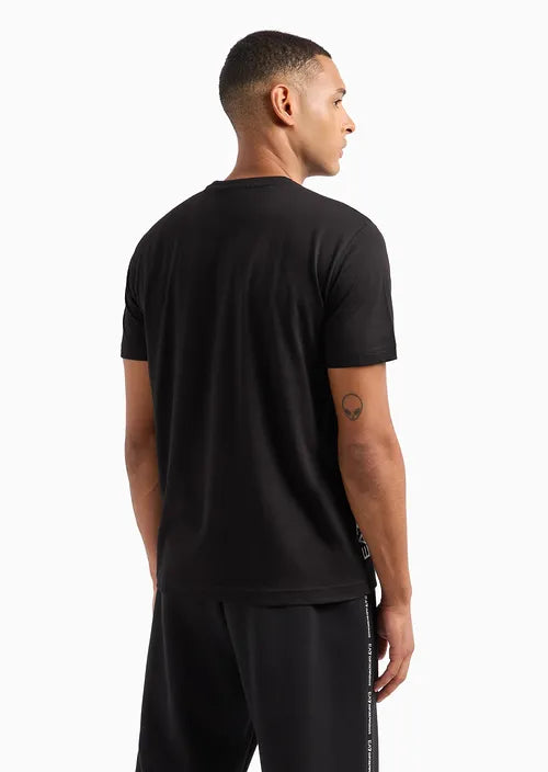 emporio-armani-ea7-t-shirt-uomo-cotone-regular-fit-casual-traspirante-nero-6DPT04-1200-PJVPZ