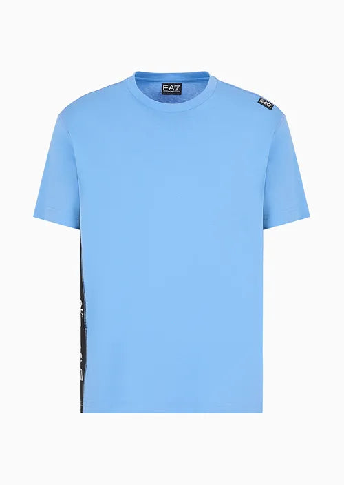 emporio-armani-ea7-t-shirt-uomo-cotone-regular-fit-casual-traspirante-azzurro-6DPT04-1526-PJVPZ